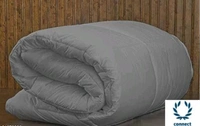 EAlma200 GSM Microfibre Comforter Double Bed for Winter | Luxurious Quilt Blanket Double Bed | Soft Microfiber Qulits AC Comforters | Size 100X90 Inch  Grey -  Free Size, Grey, Cotton, Pack of1
